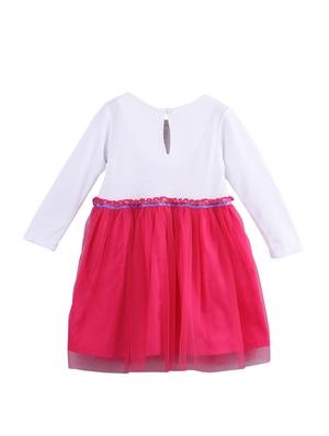 pink cotton frock - 17211346 - Standard Image - 2