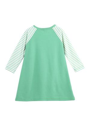 green cotton frock - 17211348 - Standard Image - 2