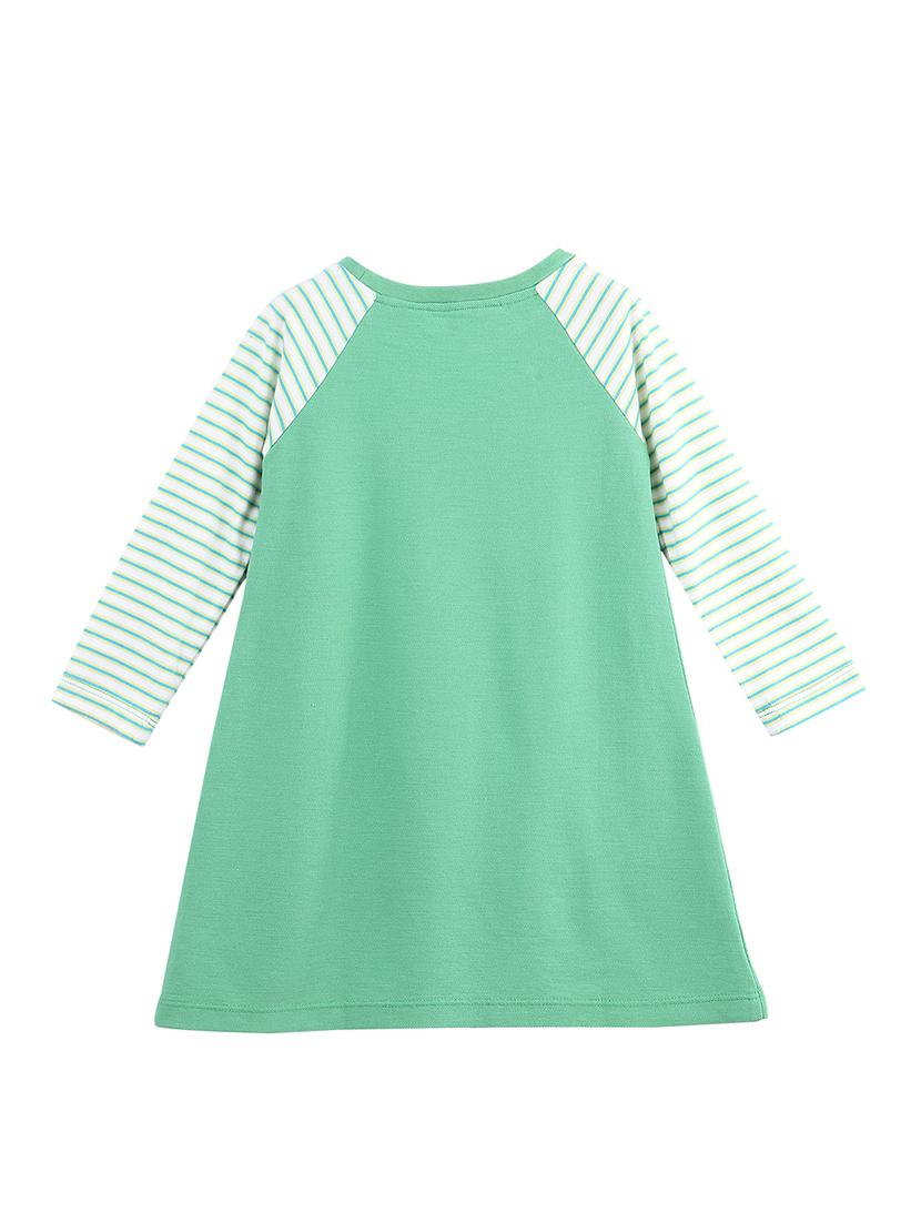 green cotton frock - 17211348 - Zoom Image - 2
