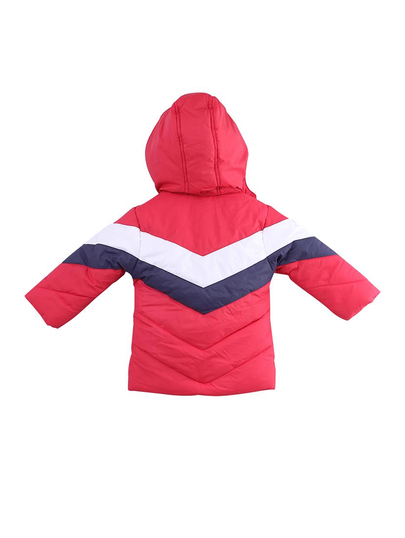 red polyester quilted jackets & coat - 17211354 - Zoom Image - 2