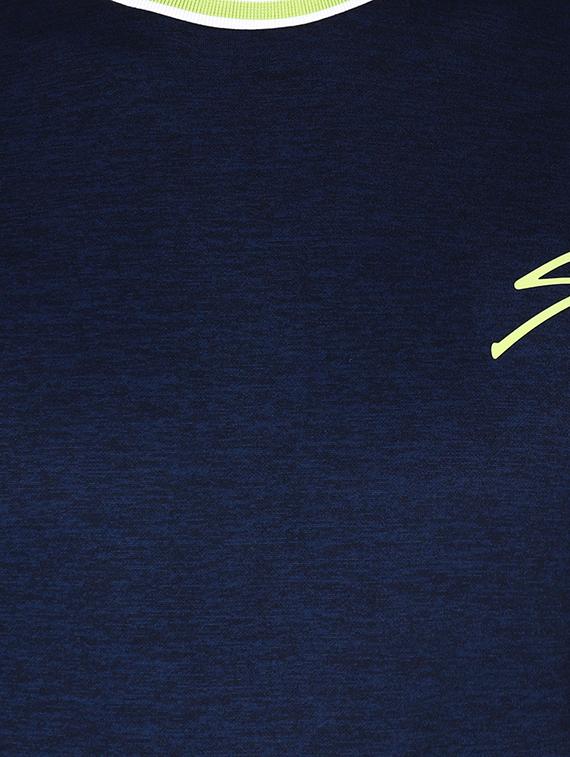 navy blue melange sweatshirt - 17211696 - Zoom Image - 5
