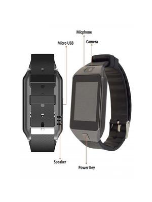 bushwick presents extreme watchphone bluetooth android smartwatch with s109 bluetooth headset with mic. - 17211723 - Standard Image - 3
