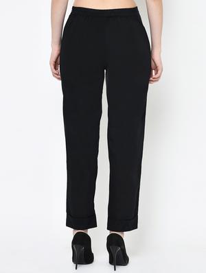 mid rise flat front trouser - 17212286 - Standard Image - 3