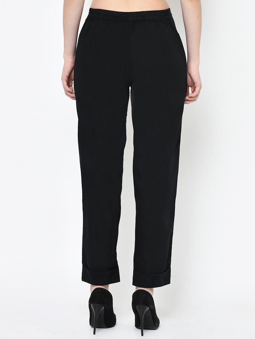 mid rise flat front trouser - 17212286 - Zoom Image - 3