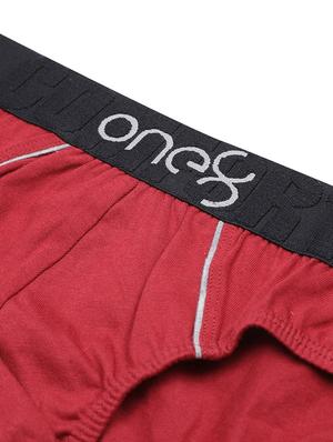 maroon striped hipster brief - 17212508 - Standard Image - 4