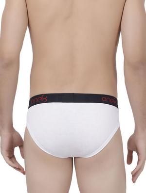 white solid hipster brief - 17212518 - Standard Image - 3