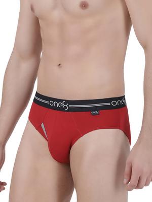 brick red solid hipster brief - 17212541 - Standard Image - 2