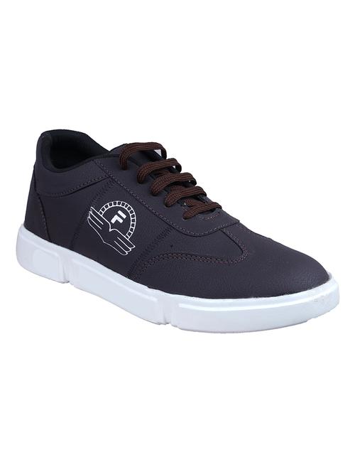brown lace up sneakers - 17212563 - Very Small Image - 1