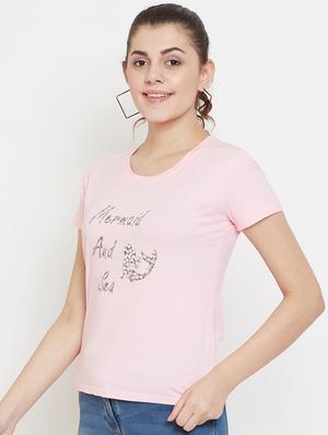 round neck printed tee - 17212641 - Standard Image - 2