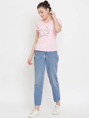 round neck printed tee - 17212653 - Standard Image - 4
