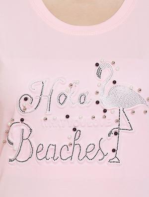 round neck printed tee - 17212653 - Standard Image - 5