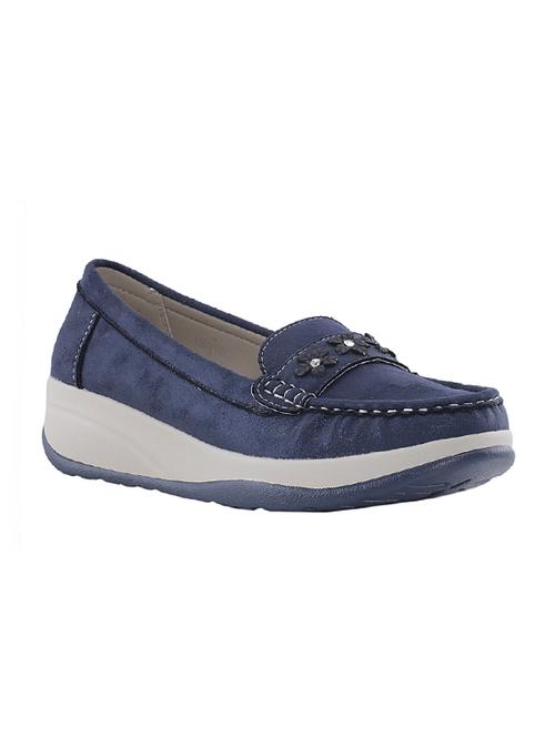 navy slip on loafers - 17212926 - Very Small Image - 1