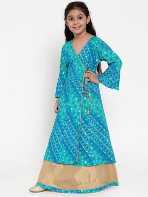 blue rayon suit set - 17213106 - Standard Image - 2