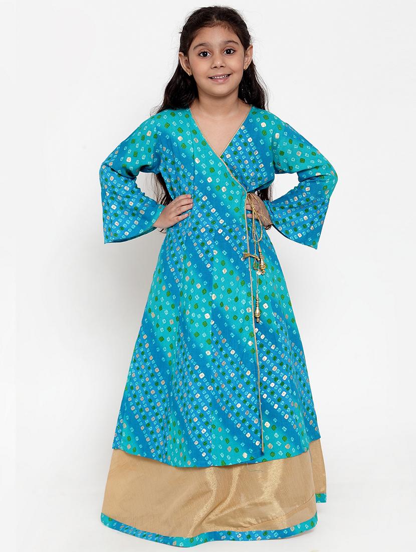 blue rayon suit set - 17213106 - Zoom Image - 1