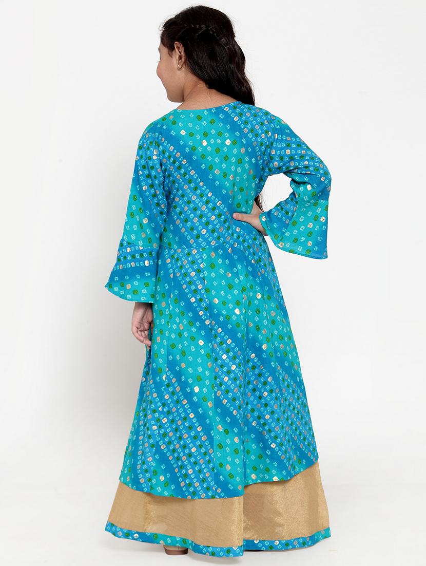 blue rayon suit set - 17213106 - Zoom Image - 3