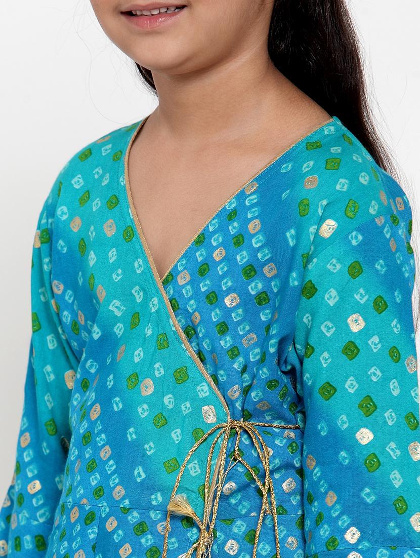 blue rayon suit set - 17213106 - Zoom Image - 5