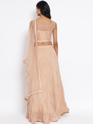 pastel gota work lehenga - 17213111 - Standard Image - 3