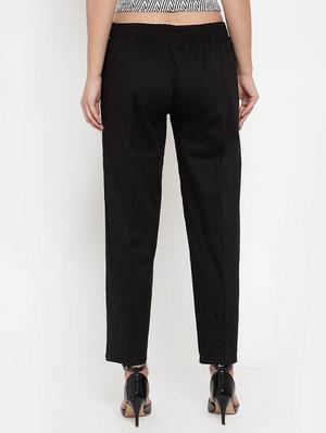 mid rise flat front trouser - 17213225 - Standard Image - 3