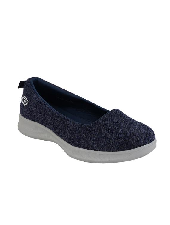 navy slip on casual shoes - 17213330 - Zoom Image - 1