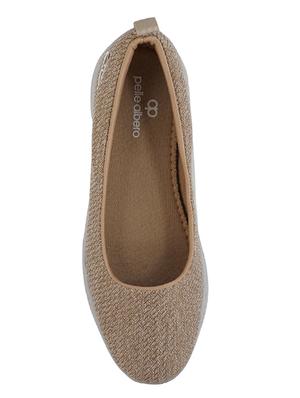 beige slip on casual shoes - 17213331 - Standard Image - 4