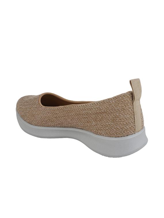 beige slip on casual shoes - 17213331 - Zoom Image - 3