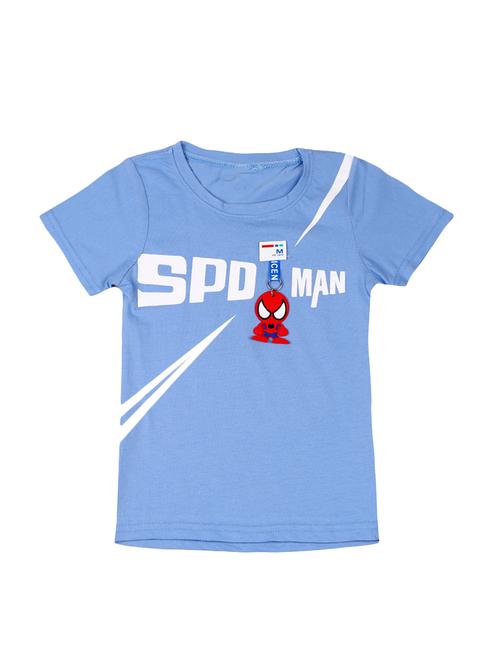 blue cotton tshirt - 17213479 - Standard Image - 1