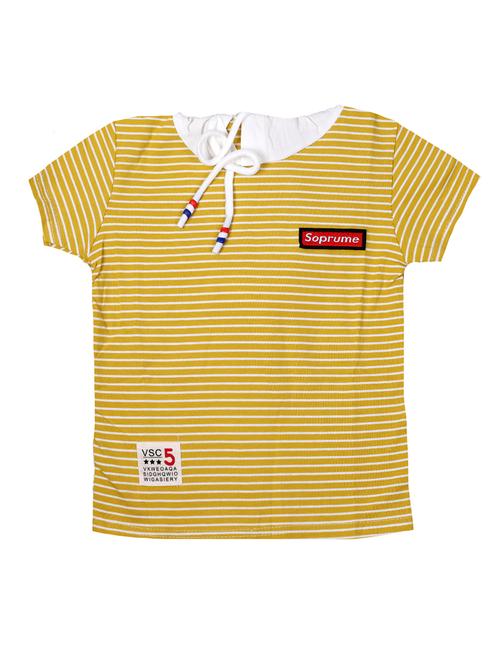 yellow cotton tshirt - 17213481 - Standard Image - 1
