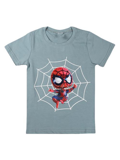 light blue cotton tshirt - 17213497 - Standard Image - 1
