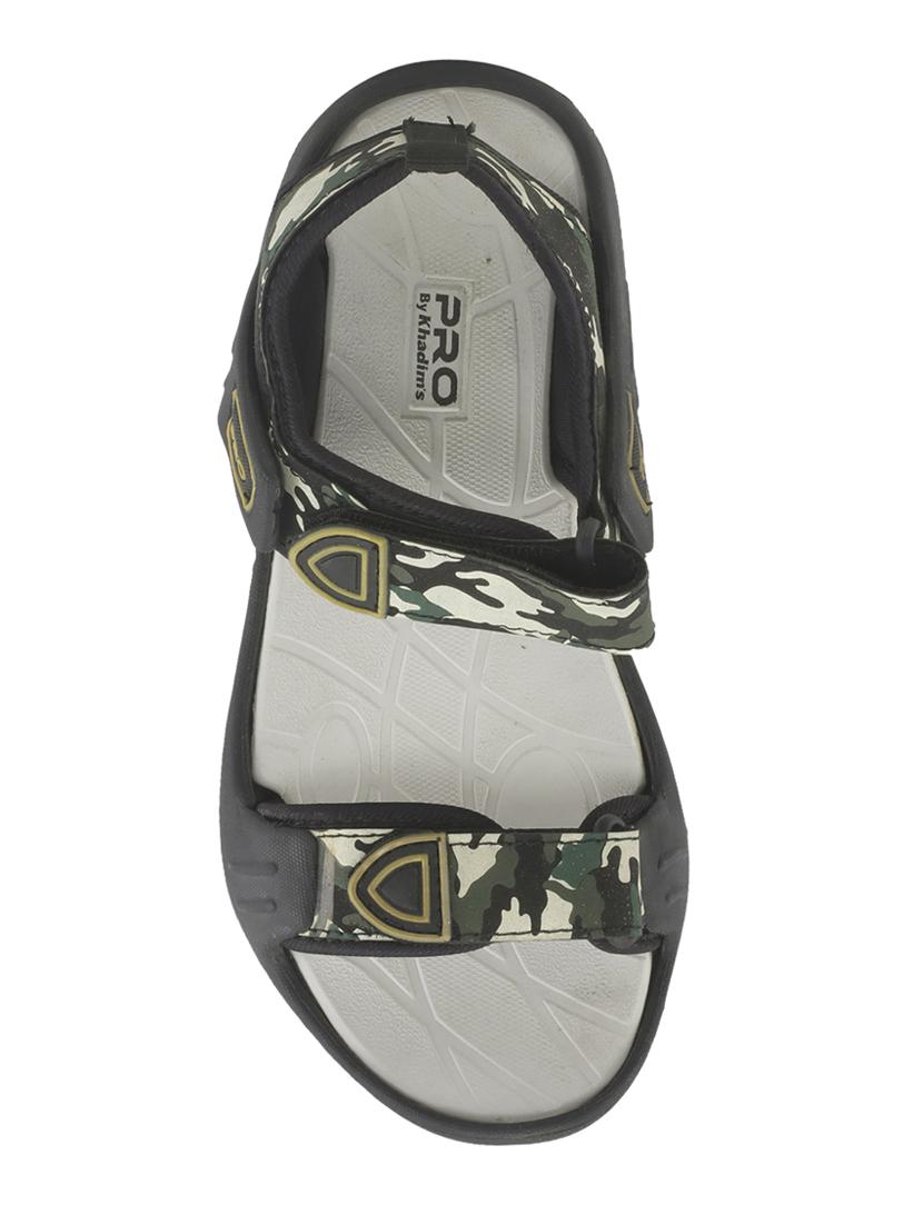 green back strap sandals - 17213991 - Zoom Image - 4