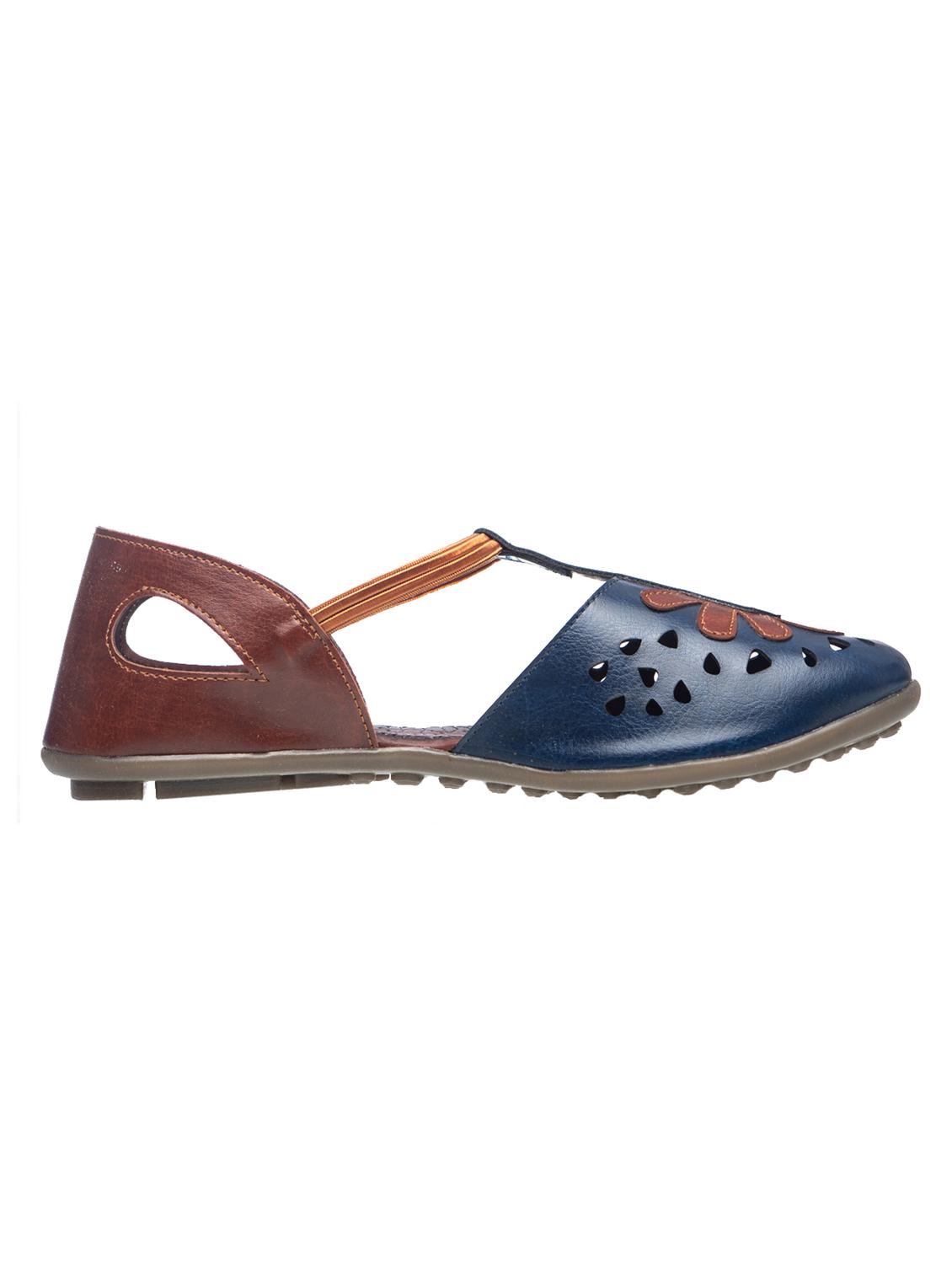 navy slip on sandals - 17214040 - Zoom Image - 2