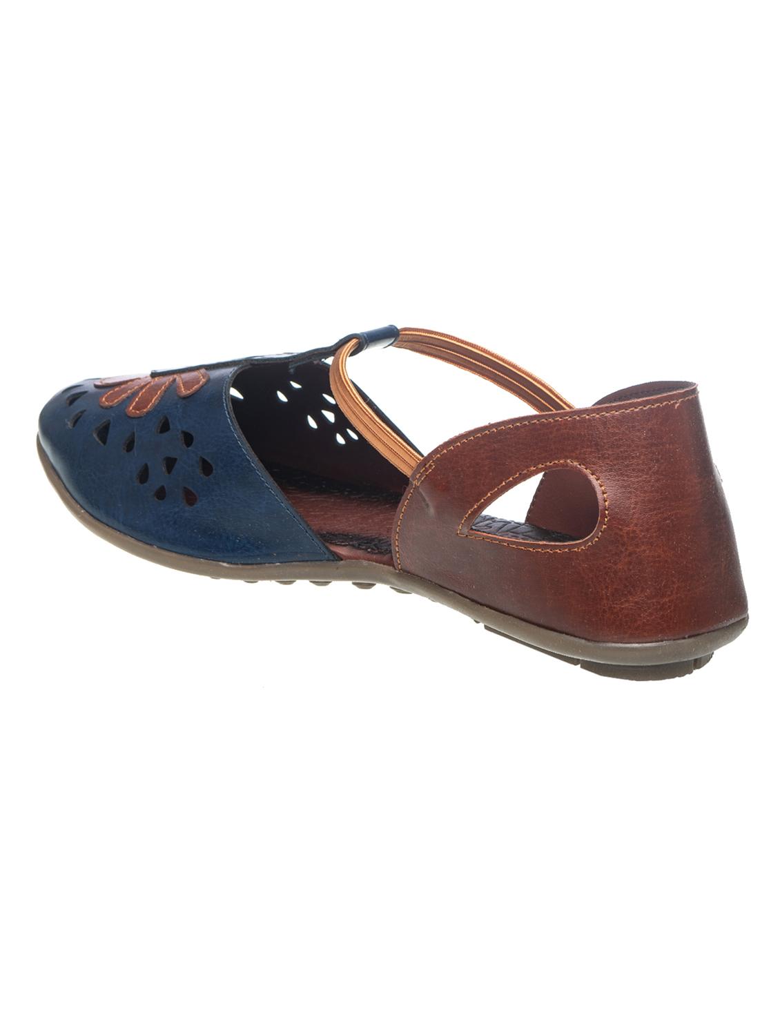navy slip on sandals - 17214040 - Zoom Image - 3