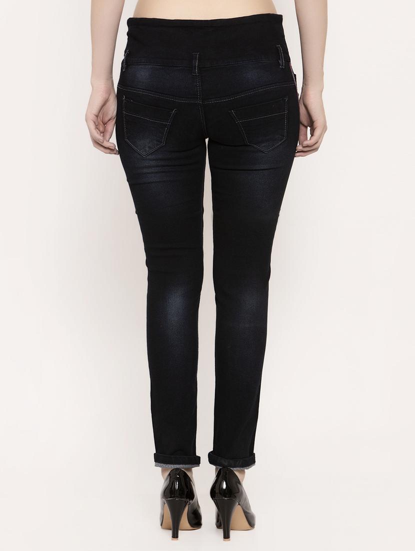mid rise stone washed jeans - 17214464 - Zoom Image - 3