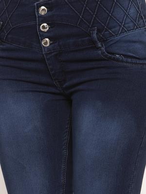 mid rise stone washed jeans - 17214688 - Standard Image - 4