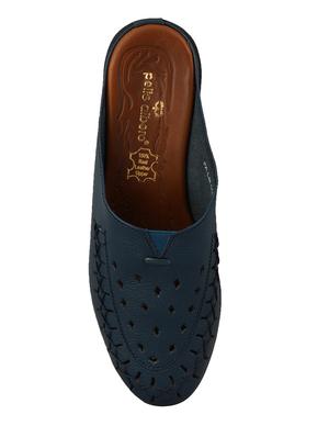 blue slip on wedges - 17214709 - Standard Image - 4