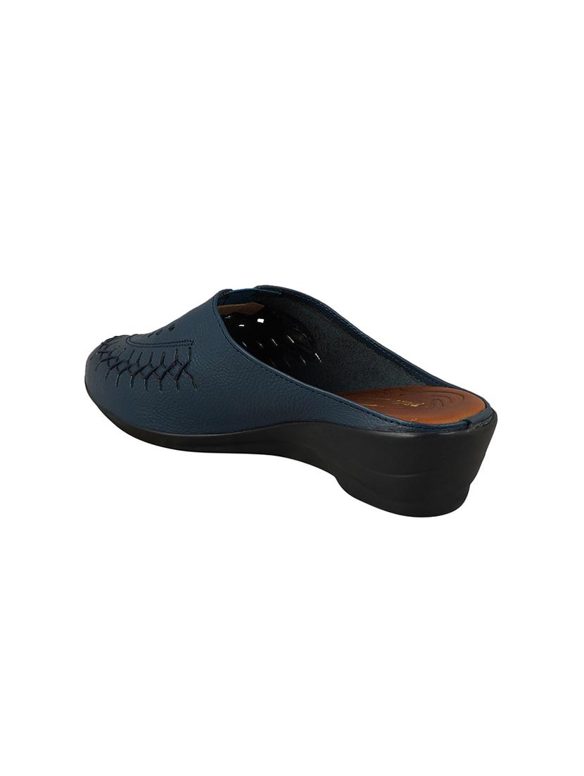blue slip on wedges - 17214709 - Zoom Image - 3
