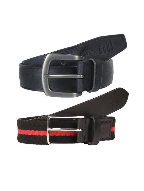 multi colored leather belt - 17214785 - Standard Image - 1