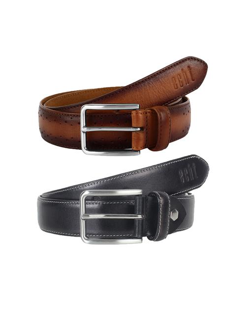 multi colored leather belt - 17215141 - Standard Image - 1