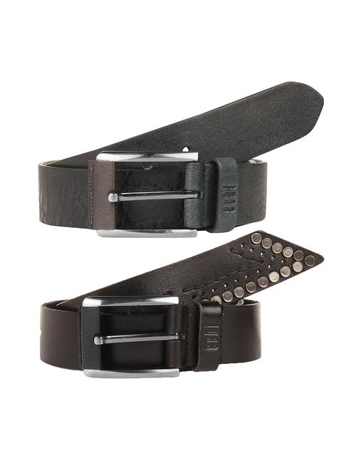 multi colored leather belt - 17215334 - Standard Image - 1