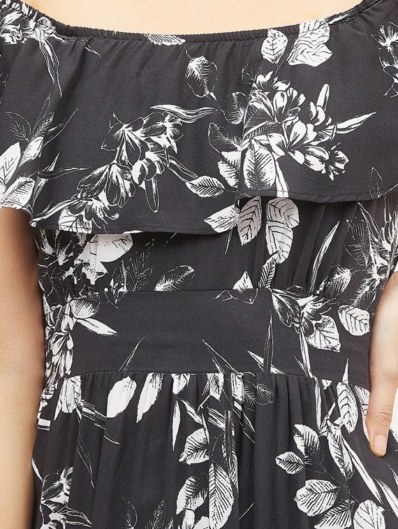 off shoulder floral maxi dress - 17215517 - Zoom Image - 4