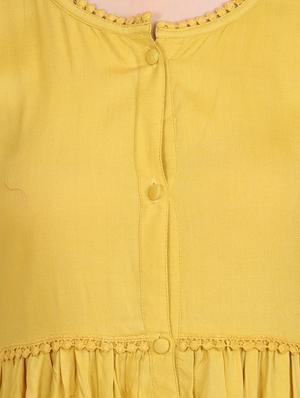 button-up a-line dress - 17215542 - Standard Image - 5