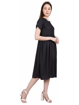 button-up a-line dress - 17215544 - Standard Image - 2