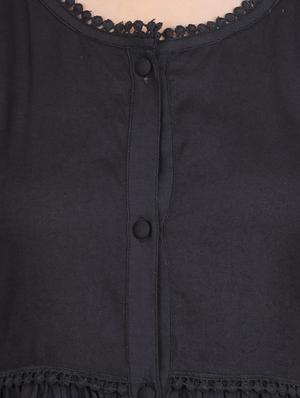 button-up a-line dress - 17215544 - Standard Image - 5