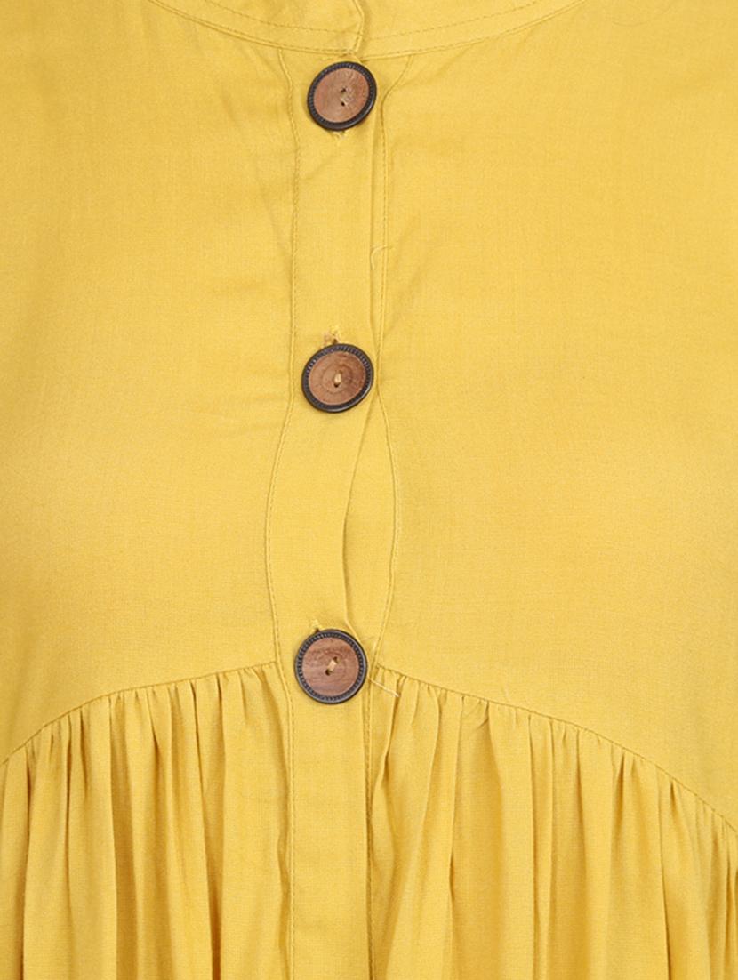 button-up a-line dress - 17215546 - Zoom Image - 5