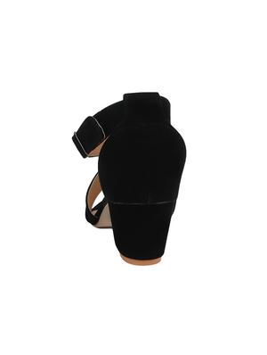 black ankle strap sandals - 17215670 - Standard Image - 3