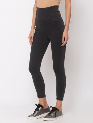 black denim jeggings - 17215686 - Standard Image - 2