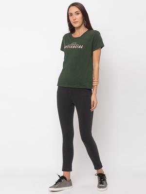 black denim jeggings - 17215686 - Standard Image - 4
