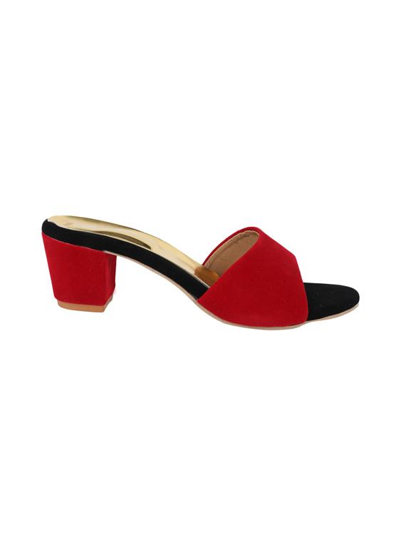 red slip on sandals - 17215720 - Zoom Image - 2