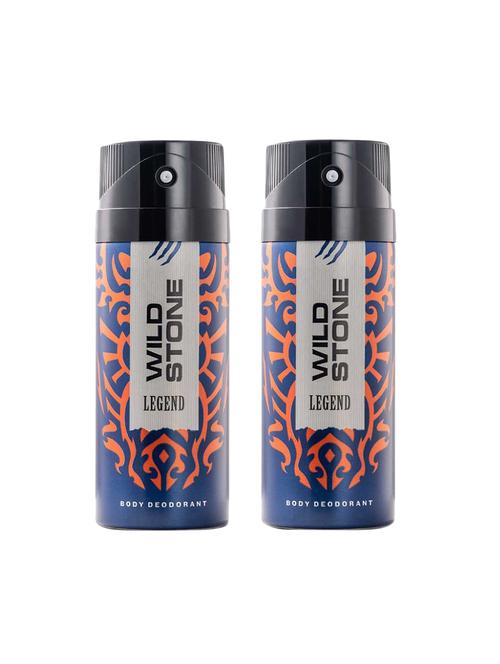 wild stone legend deodorant for men 225 ml (pack of 2) - 17215898 - Standard Image - 1
