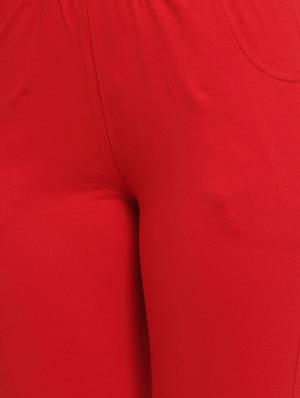 red solid legging - 17215977 - Standard Image - 4