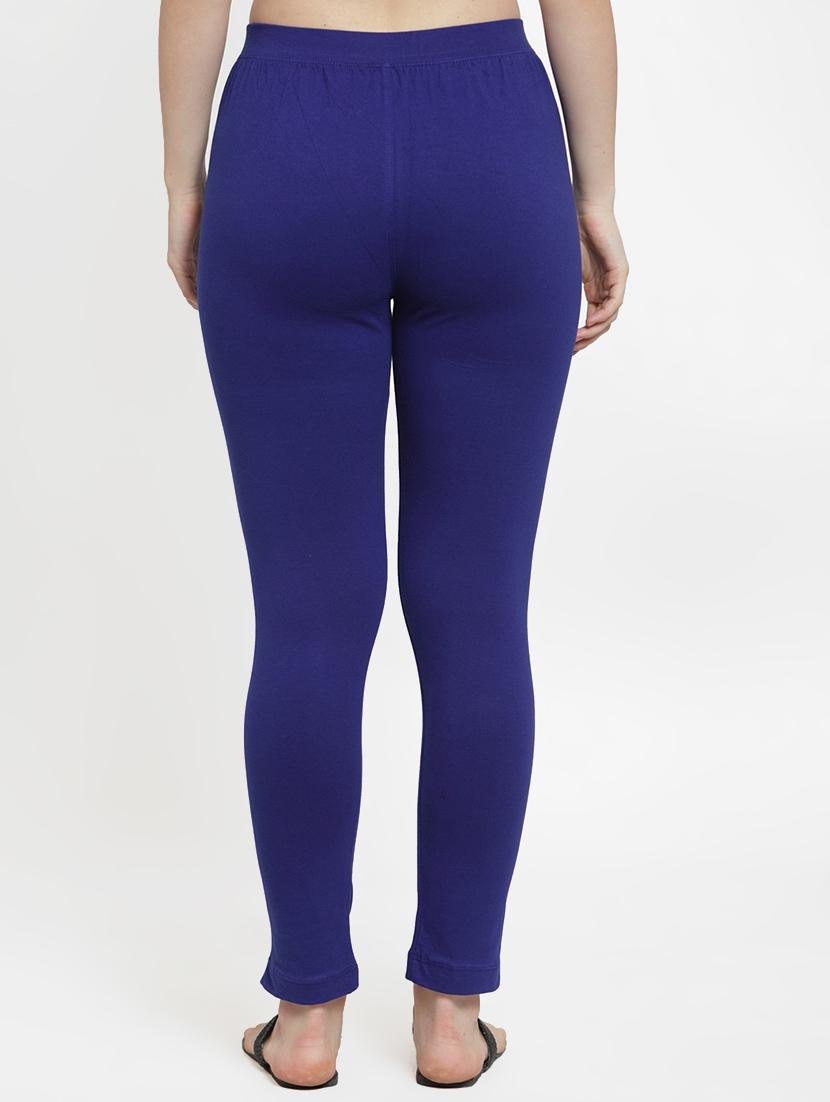 blue cotton leggings - 17215985 - Zoom Image - 2